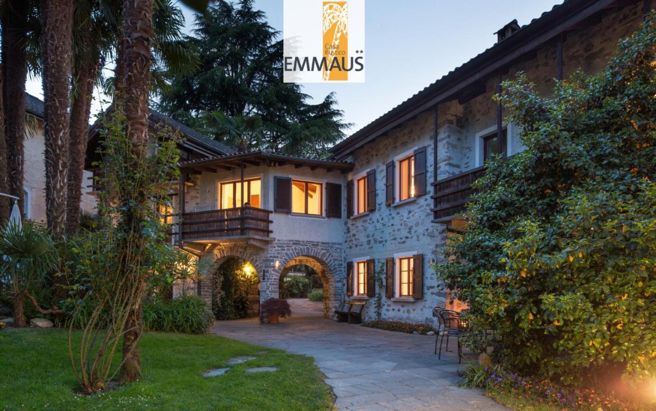 Parkhotel Emmaus - Casa Rustico Ascona Exterior foto