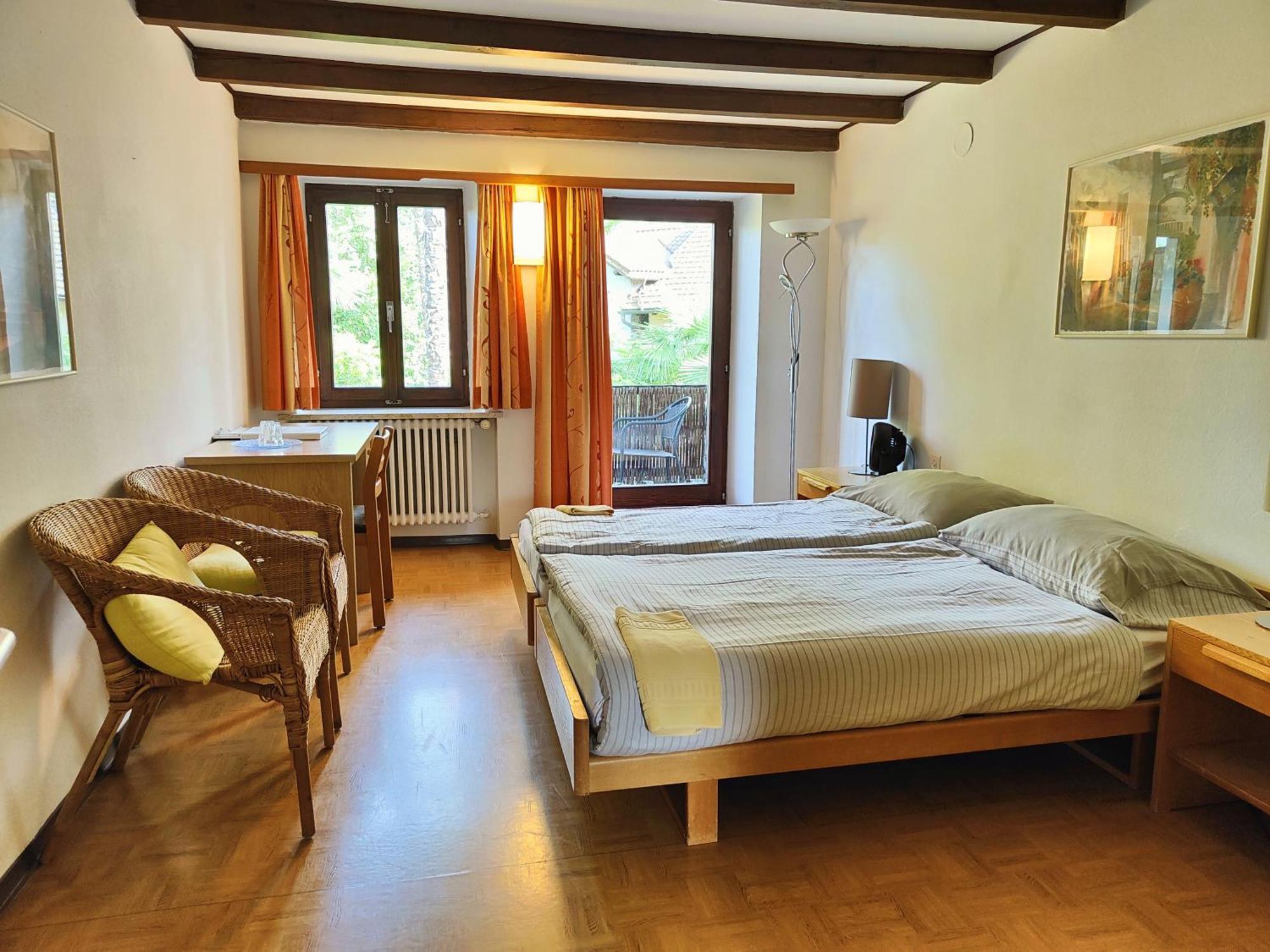 Parkhotel Emmaus - Casa Rustico Ascona Exterior foto